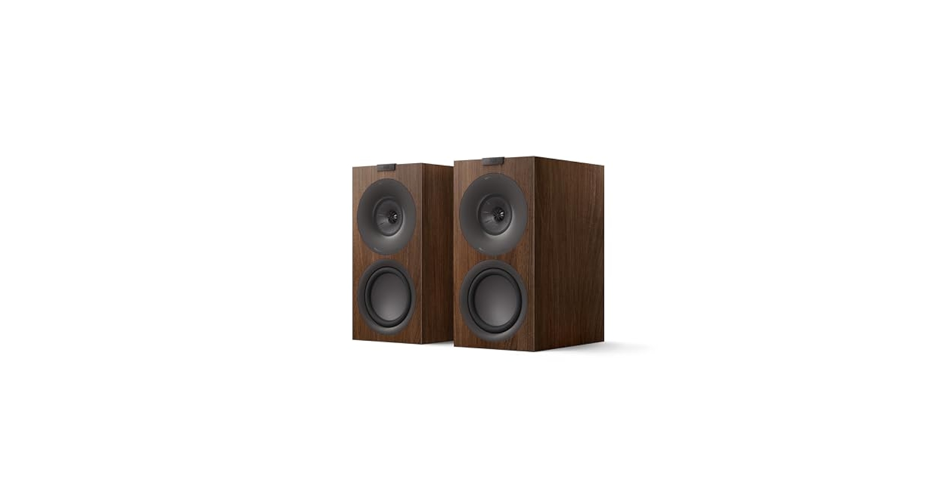 KEF Q Concerto Meta Three-Way Bookshelf Speaker (Walnut, Pair)